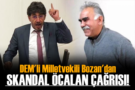 DEM li Milletvekili Bozan dan Öcalan çağrısı