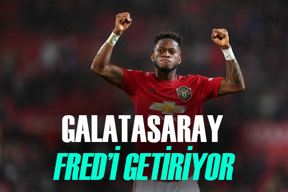 Galatasaray çok büyük oynuyor! Peki M.United ın yıldızı Fred imzayı atacak mı?