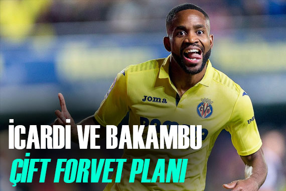 Mauro Icardi nin yanına Cedric Bakambu planı