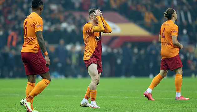 Galatasaray ligde galibiyete hasret!