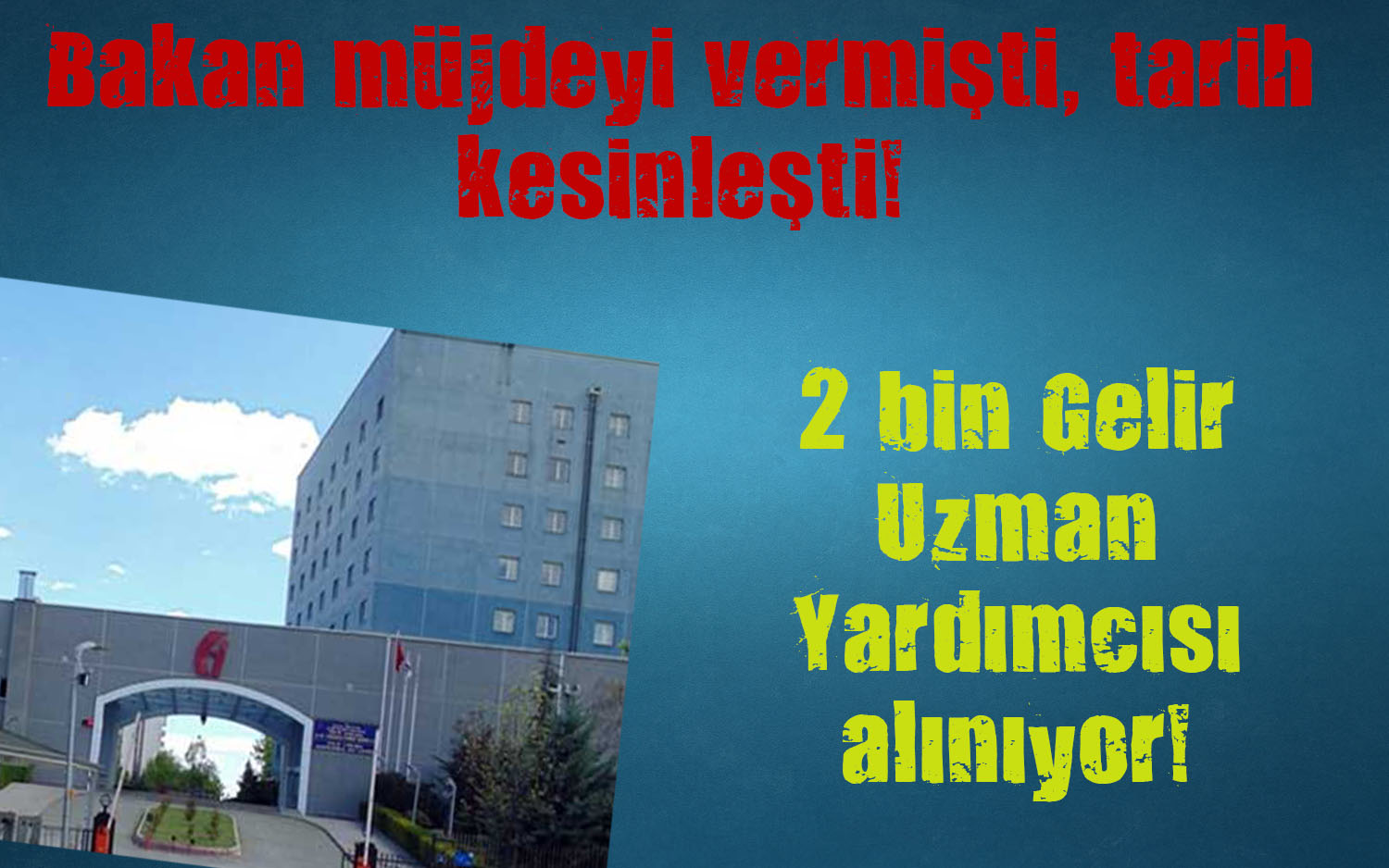 İşte Gelir Uzman Yardımcılığı sınav tarihi