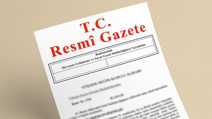  O  genelge Resmi Gazete de!