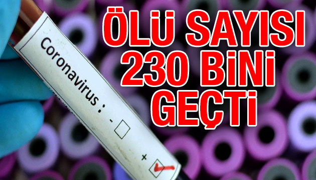 Ölü sayısı 230 bini aştı!