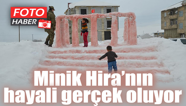 Minik Hira nın hayali gerçek oluyor