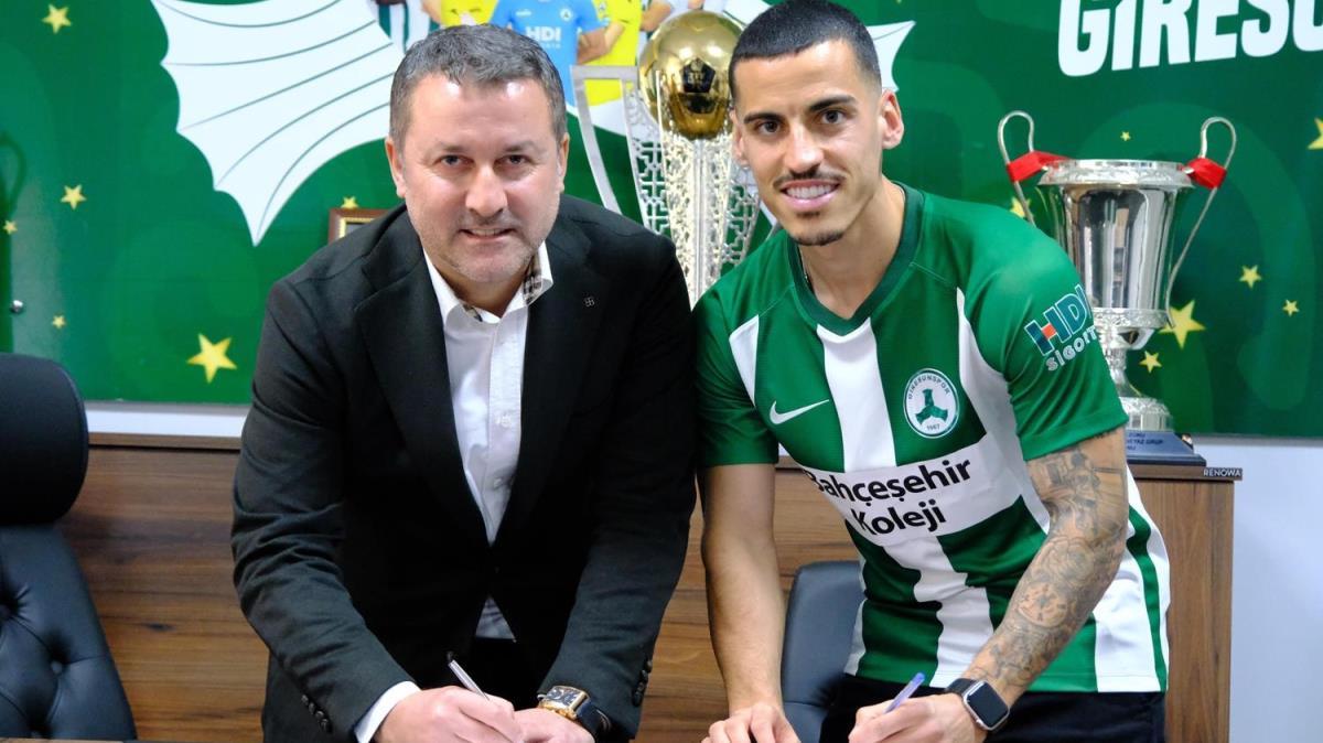 GZT Giresunspor, Portekizli orta saha!