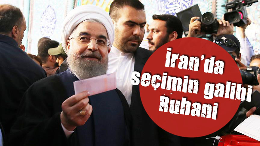 İran da cumhurbaşkanlığı seçiminin galibi Ruhani