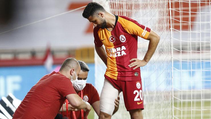 Galatasaray da sakatlık şoku