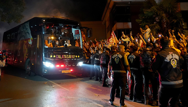 Florya da coşkulu karşılama