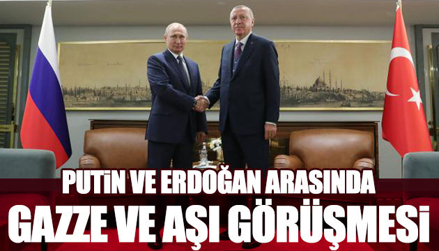 Erdoğan ile Putin arasında kritik görüşme