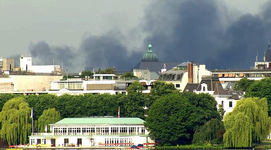 Hamburg’ta G20 protestolarına devam