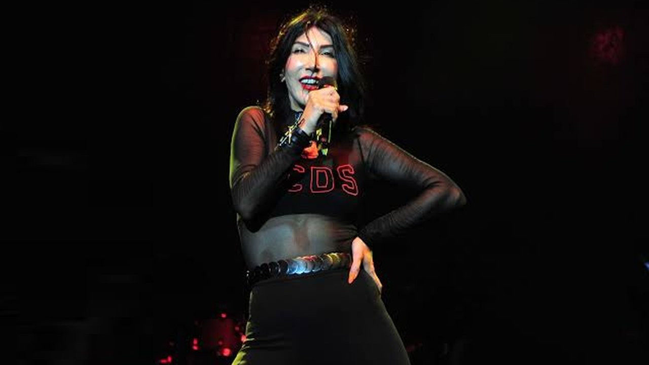 Hande Yener sahneden düştü!