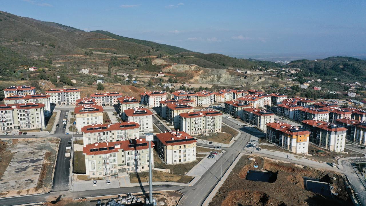 Hatay da depremzedeler yeni yıla konutlarında giriyor