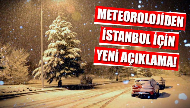 Meteorolojiden İstanbul için yeni uyarı