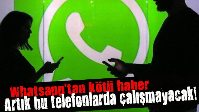 Whatsapp tan kötü haber