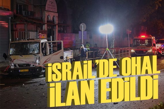 İsrail de OHAL ilan edildi