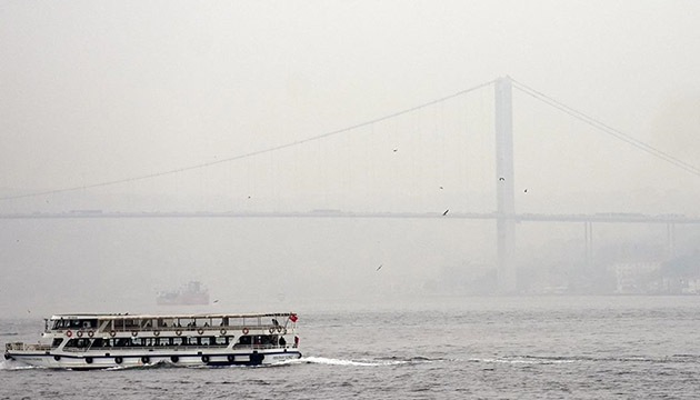 İstanbul da vapur seferleri iptal edildi