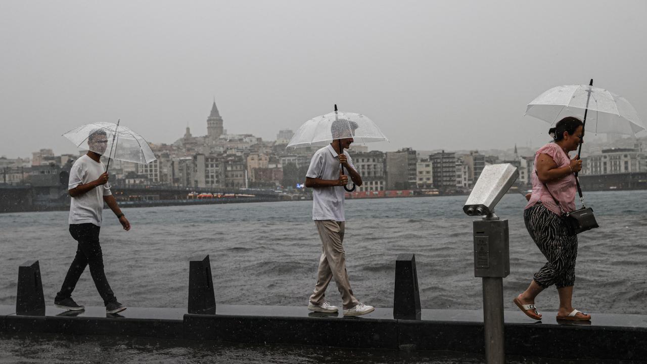 AKOM dan İstanbul için sağanak uyarısı