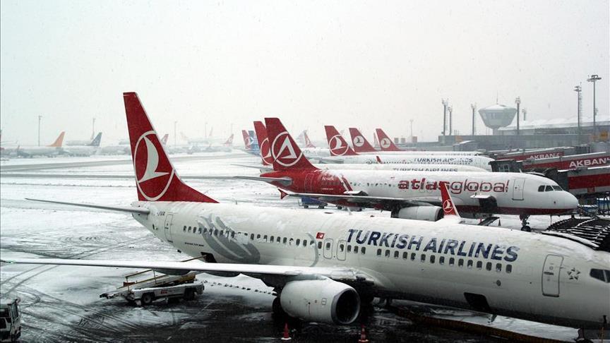 İstanbul da hava ulaşımı aksıyor