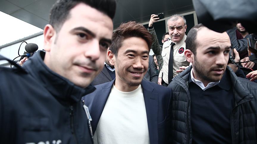 Shinji Kagawa Beşiktaş için İstanbul a geldi