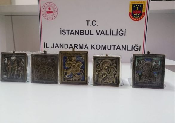 Jandarma dan tarihi eser operasyonu