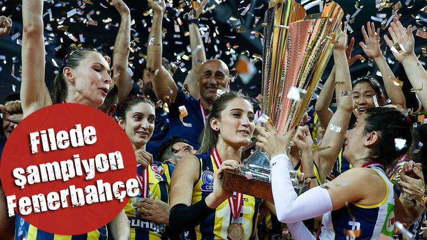 Voleybolda şampiyon Fenerbahçe