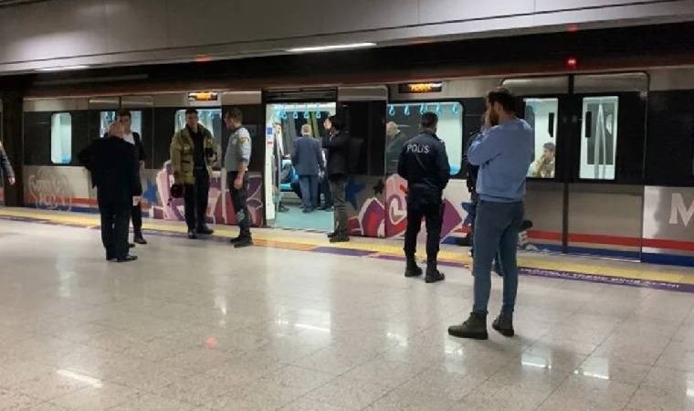 Marmaray da intihar girişimi