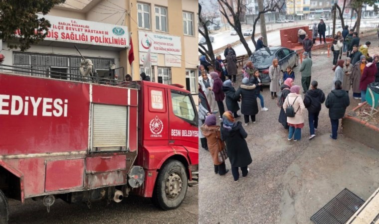 Adıyaman da korkutan hastane yangını