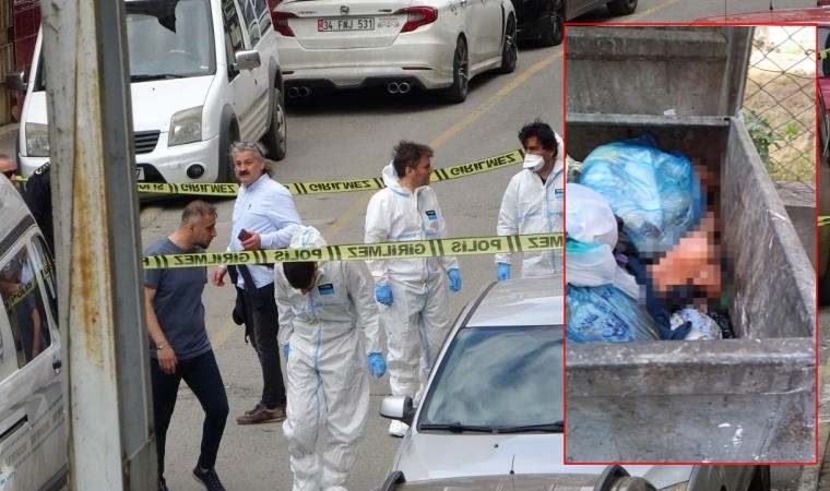 İstanbul da kan donduran olay! Çöp konteynerinde parçalanmış erkek cesedi bulundu