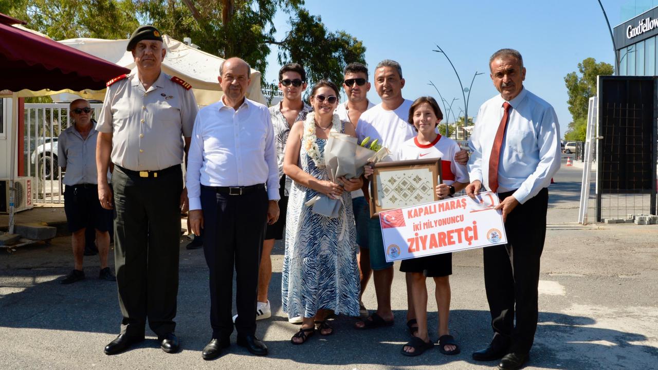 KKTC de Kapalı Maraş ı ziyaret edenlerin sayısı 2 milyona ulaştı