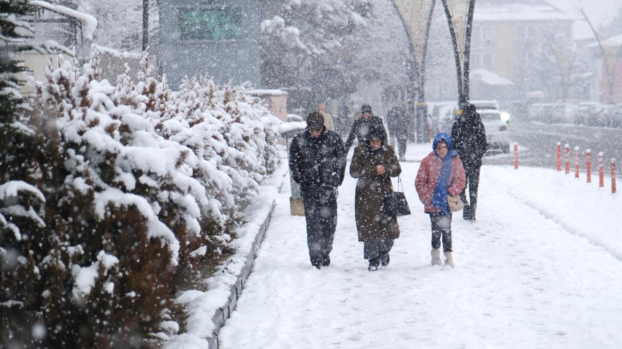 AFAD dan 5 il için turuncu kodlu kar uyarısı