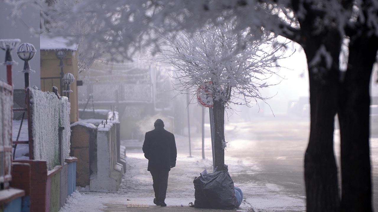 Termometreler eksi 26 yı gösterdi!