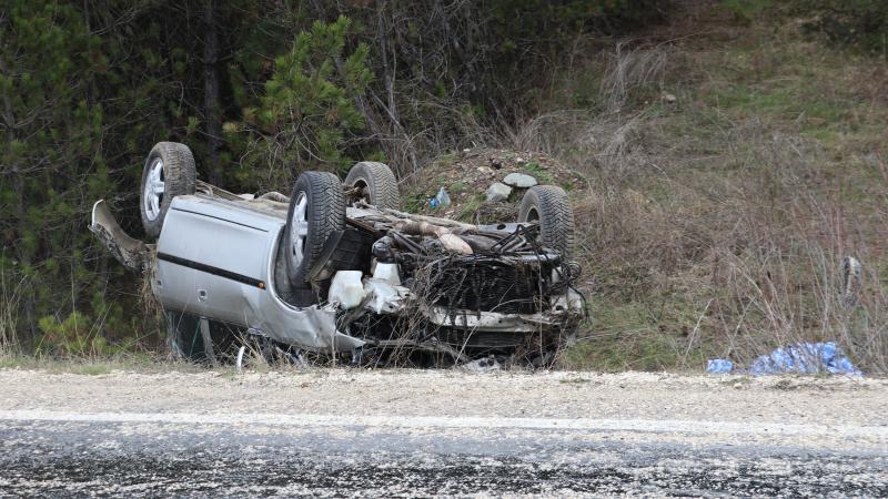 Kastamonu da feci kaza: 1 ölü, 4 yaralı