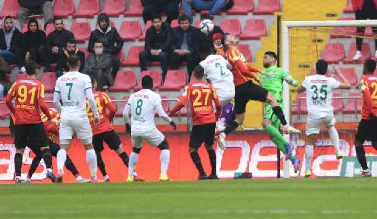 Kayserispor Giresun u ateşe attı!