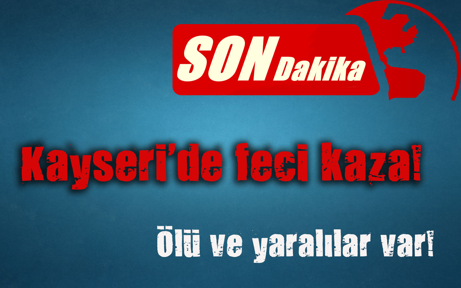 Kayseri otoyolunda feci kaza