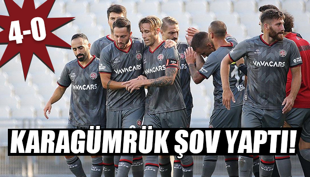 Karagümrük şov yaptı!