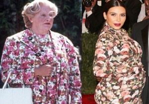 Robin Williams Kim Kardashian ile fena dalga geçti