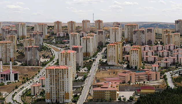 Konut Fiyat Endeksi nde artış