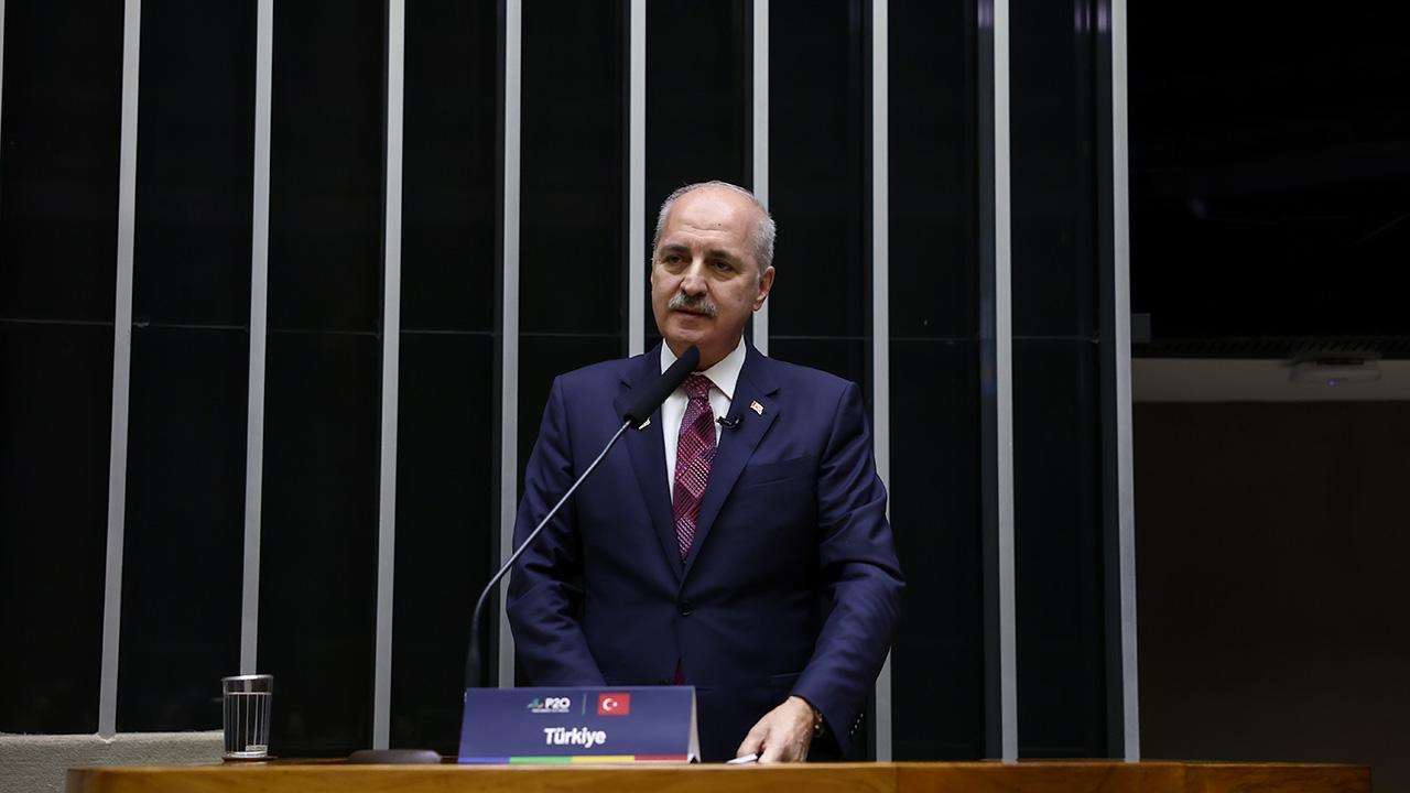 TBMM Başkanı Kurtulmuş: İsrail in BM üyeliğinin askıya alınmasını tartışmanın vakti gelmiştir