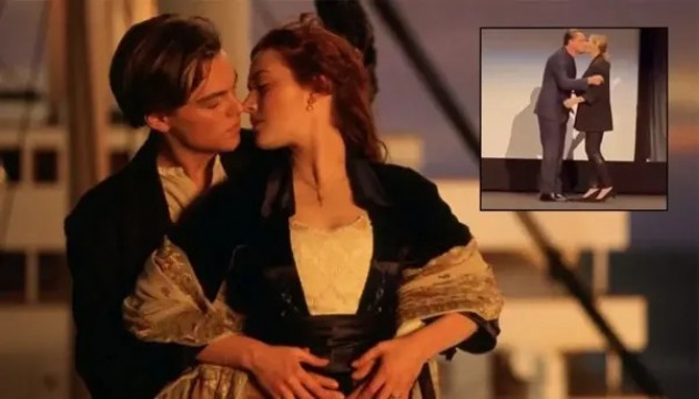 Leonardo DiCaprio ve Kate Winslet'in bu görüntüsü gündem oldu