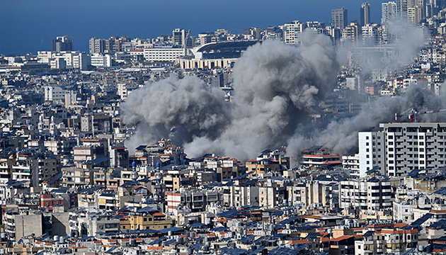 Beyrut un güneyine 12 hava saldırısı