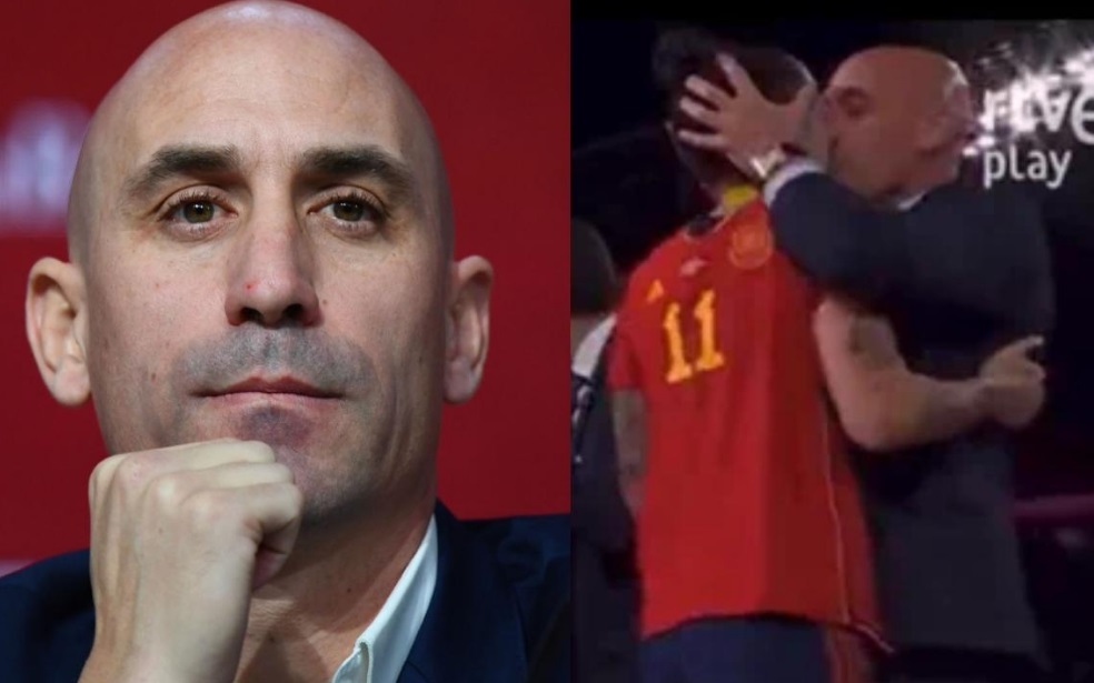 Futbolcuyu dudağından öpmüştü... FIFA dan Luis Rubiales kararı!