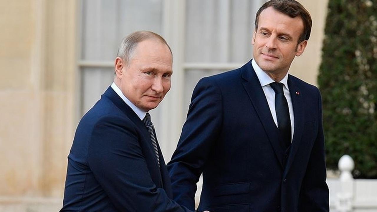 Putin ile Macron dan Ukrayna toplantısı!