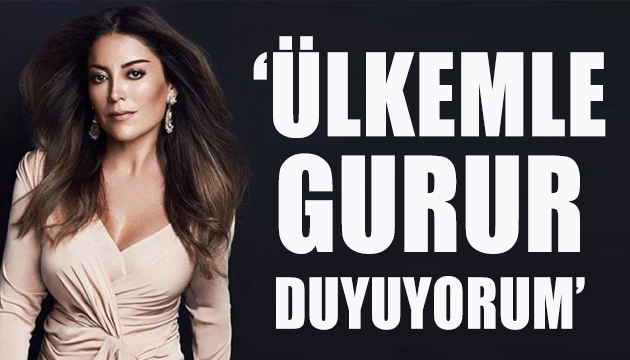 Aşkın Nur Yengi: Ülkemle gurur duyuyorum