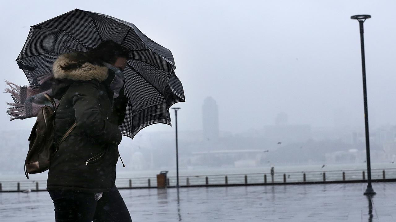 Meteoroloji den Marmara ya  fırtına  uyarısı