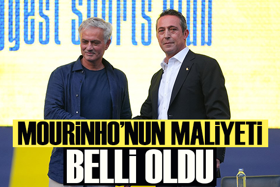 Ali Koç, Mourinho nun maliyetini duyurdu