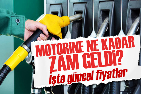 Motorine zam geldi! Güncel benzin ve motorin fiyatları