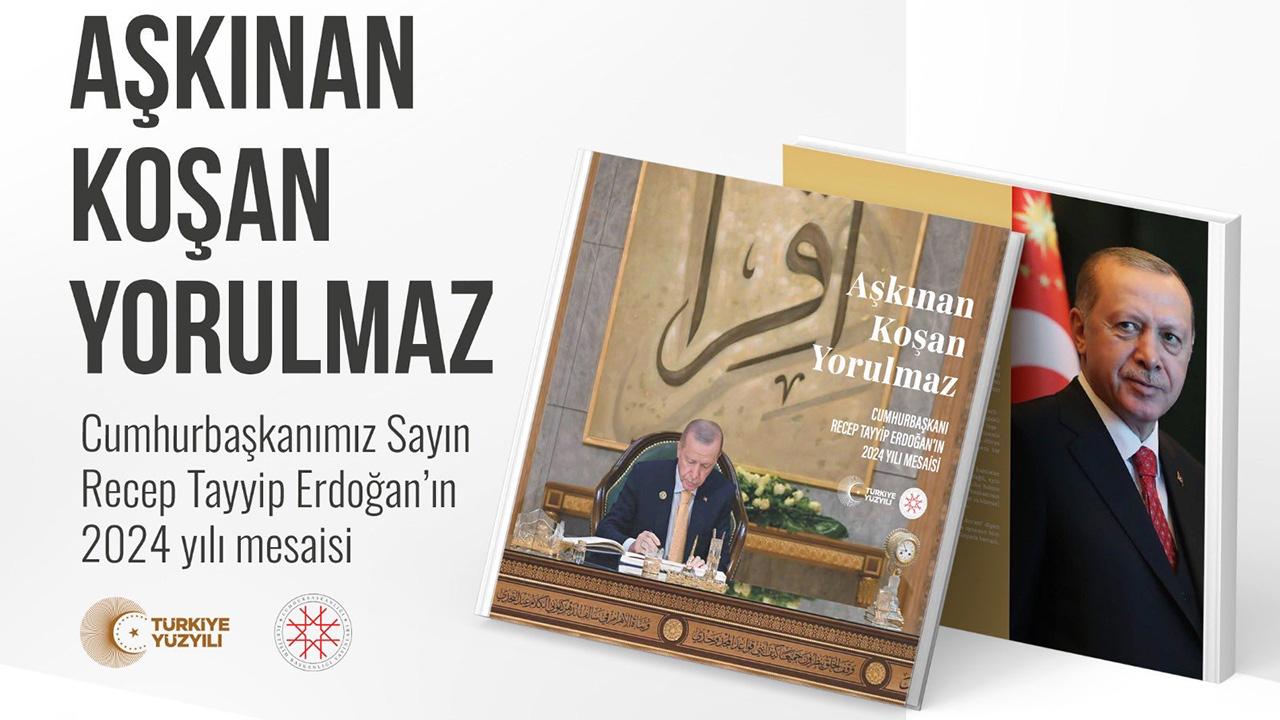 Erdoğan ın 2024 mesaisi kitap oldu