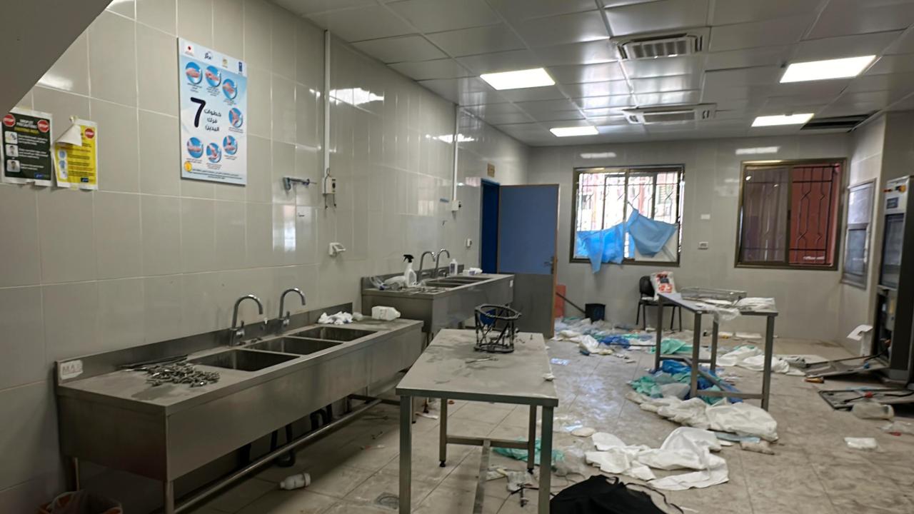 Gazze de sağlık hizmetleri devre dışı kaldı