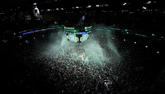 NBA de şampiyon Boston Celtics!