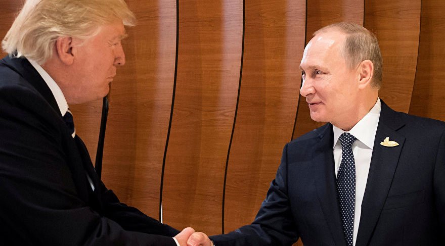 Trump ve Putin yüzyüze geldi